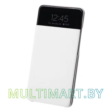 Чехол Samsung S View Wallet Cover для Samsung Galaxy A32 (белый)